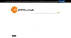 Desktop Screenshot of oikosimmobiliare.com
