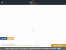 Tablet Screenshot of oikosimmobiliare.biz